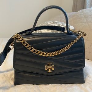 Tory Burch Black Kira Top Handle Satchel